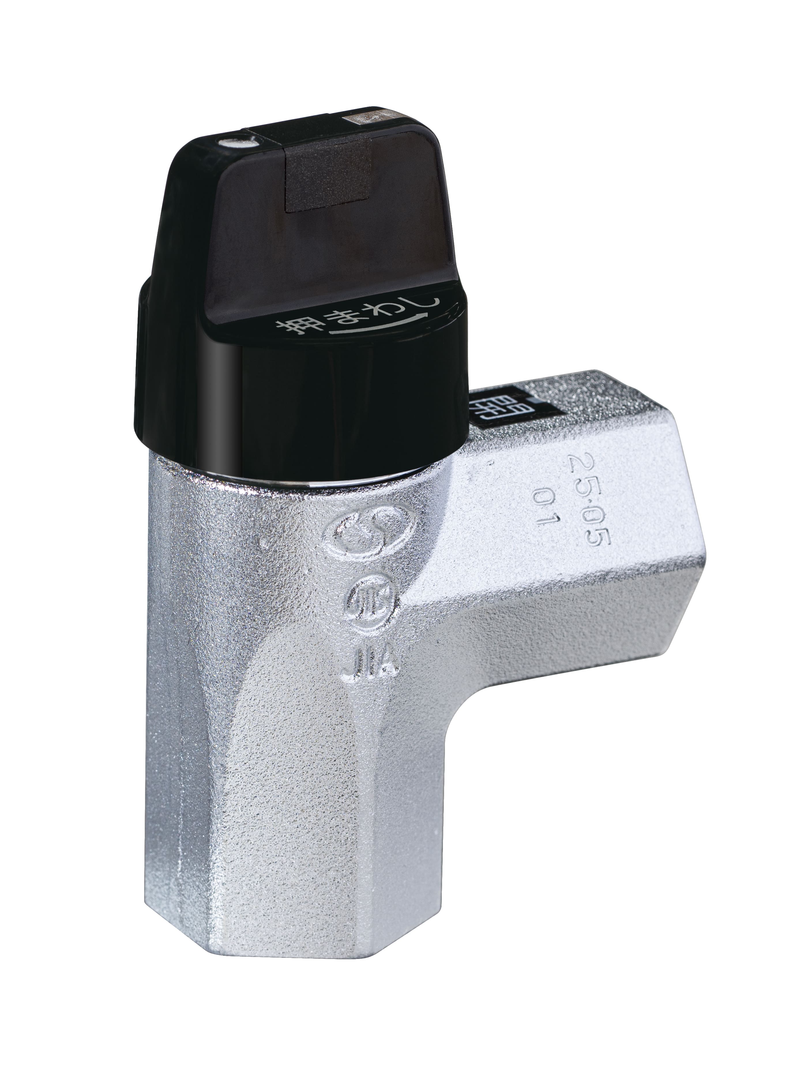 L型可とう管ガス栓/LPガス用