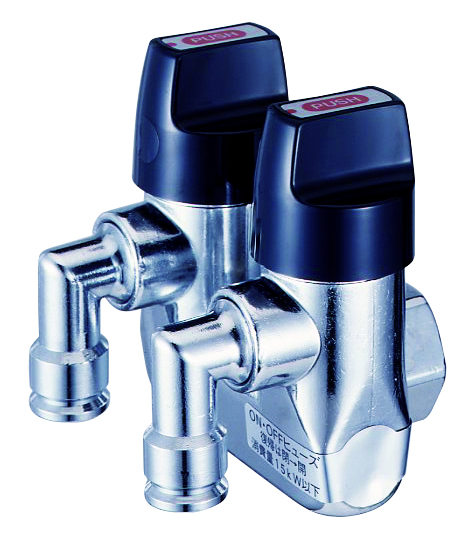 LB二口コンセントON・OFFヒューズガス栓/LPガス用