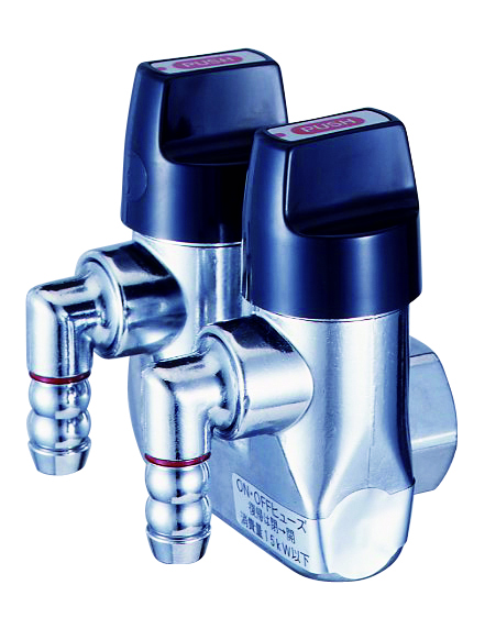 LB二口ON・OFFヒューズガス栓/LPガス用