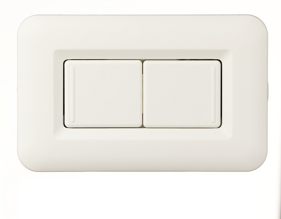 ガスコンセントW埋込/都市ガス用