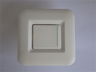 埋込丸穴化粧プレートアイボリー