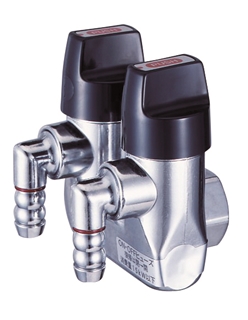 LB二口ON・OFFヒューズガス栓／LPガス用