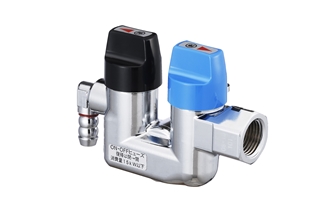 フレキ＆ON・OFFヒューズガス栓（右側フレキガス栓）／LPガス用