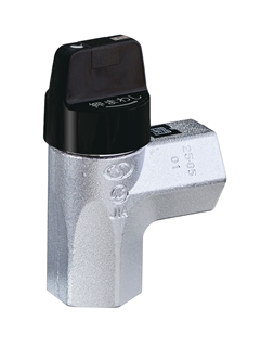 Lネジコック13mm防水型／都市ガス用