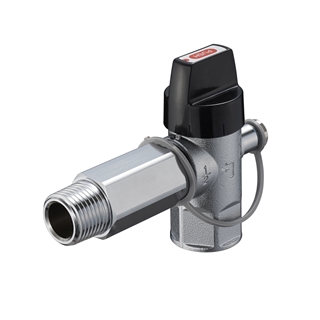 検査孔付ULねじガス栓／LPガス用