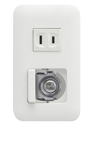 フレキガスコンセント（埋込E付）／LPガス用