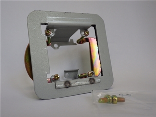 埋込一口用後付け固定枠ステンレス等の壁