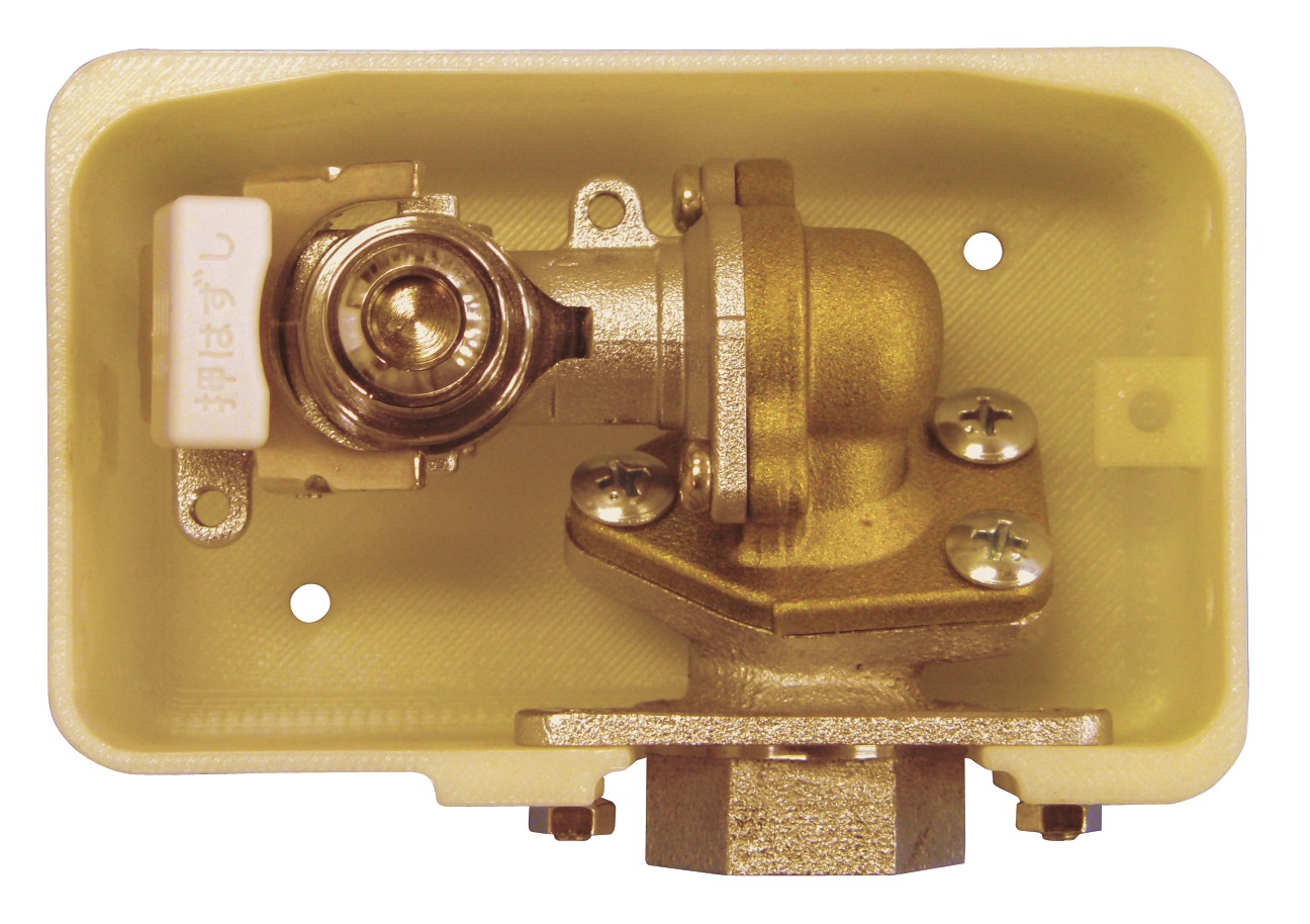 壁埋込1口3本ビス取替用ガスコンセント