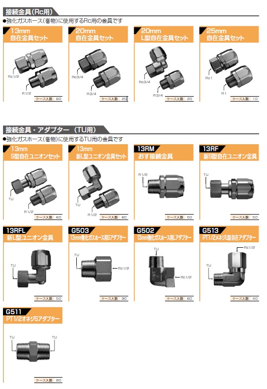 20?自在金具セット - （関連部材｜ホース関連）：光陽産業株式会社