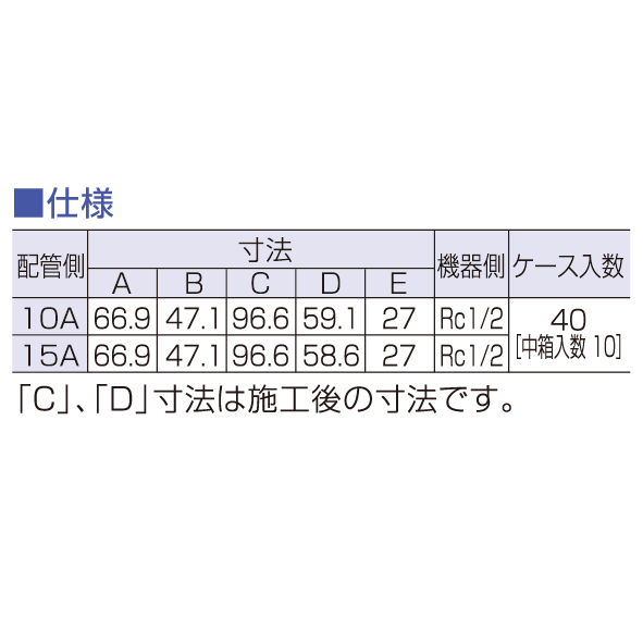 ボールULねじガス栓／LPガス用 - （機器接続ガス栓｜機器接続ガス栓